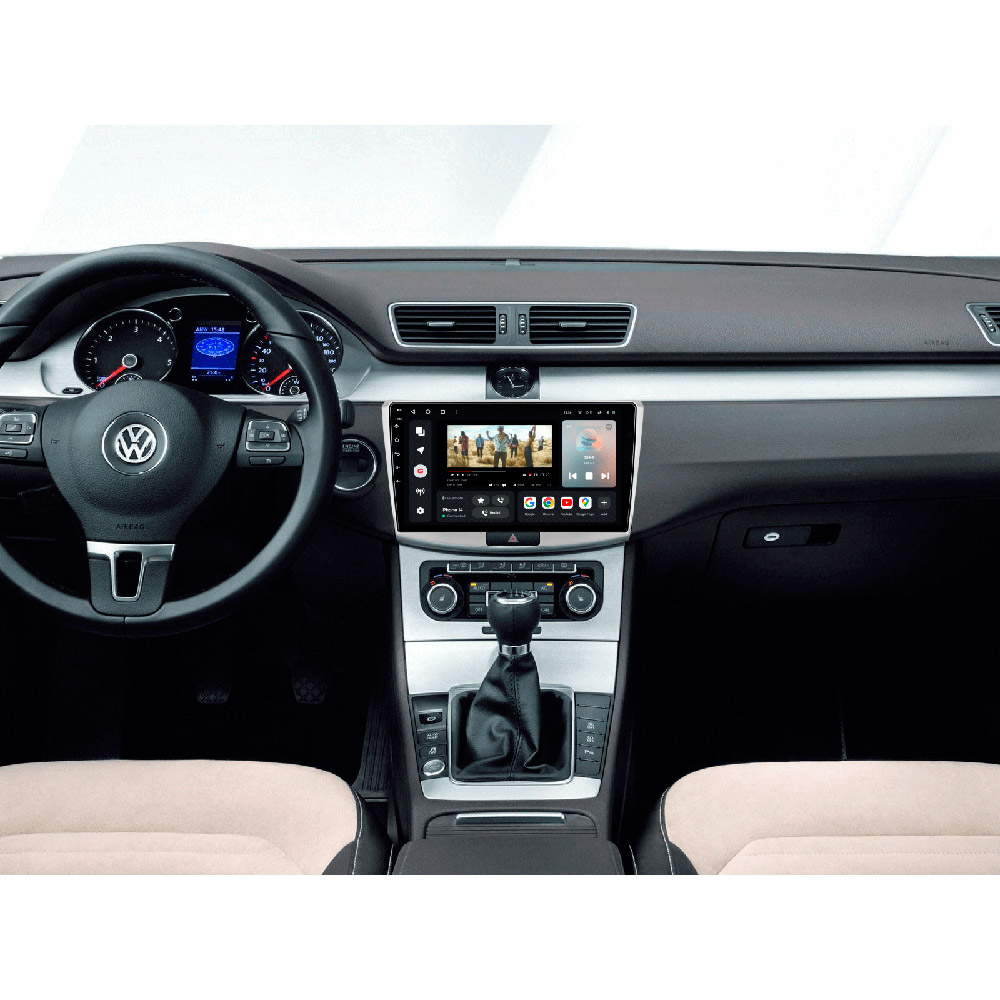 Автомагнитола GAZER T6010-B7 для Volkswagen Passat (B7) 2010-2015 Размер DIN 2 DIN