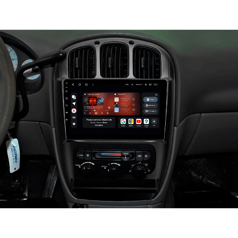Фото Автомагнітола GAZER T6010-CRS/H для Chrysler Voyager RG RS, Town & Country RS 2000-2007