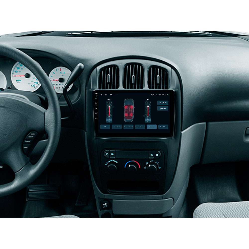 Зовнішній вигляд Автомагнітола GAZER T6010-CRS/H для Dodge Caravan 4 2000-2007
