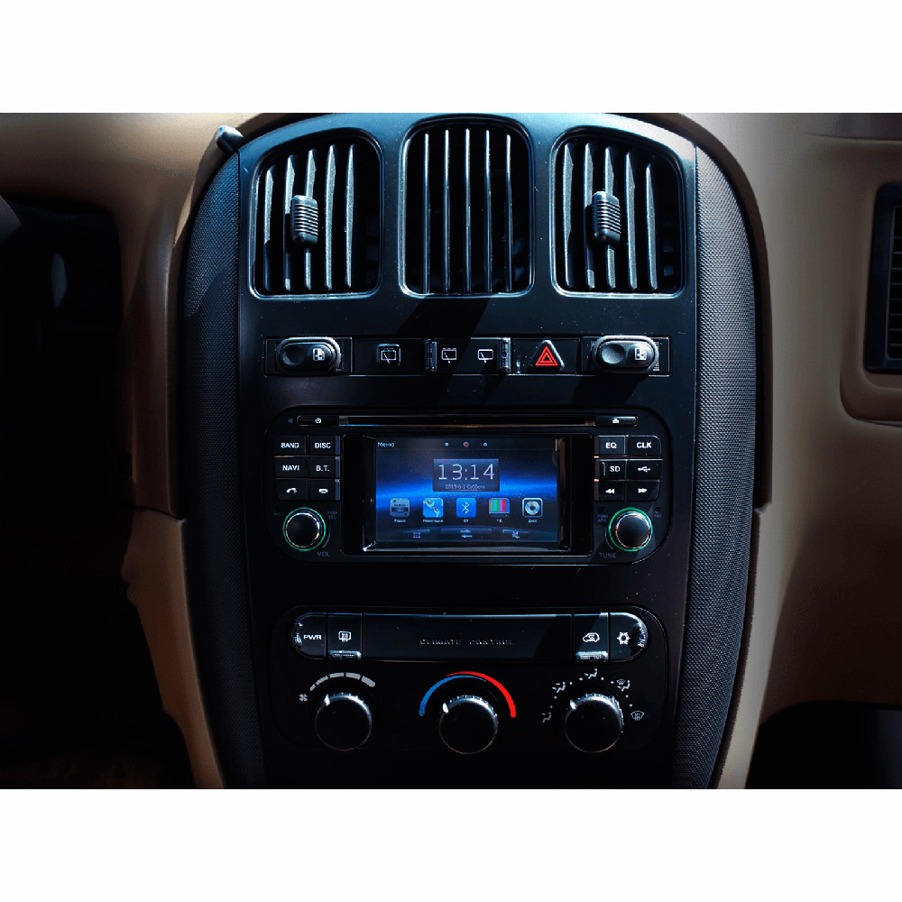 Автомагнитола GAZER T6010-CRS/L для Chrysler Voyager RG RS, Town & Country RS 2000-2007 Размер DIN 2 DIN