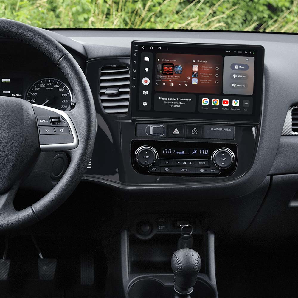 Автомагнітола GAZER T6010-GF/H для Mitsubishi Outlander 3 GF0W GG0W 2012-2018 (78772) Тип пристрою мультимедійний центр