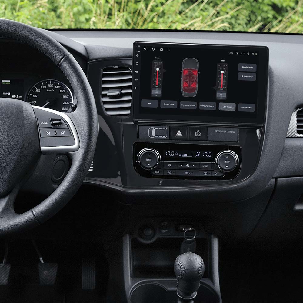 Зовнішній вигляд Автомагнітола GAZER T6010-GF/H для Mitsubishi Outlander 3 GF0W GG0W 2012-2018 (78772)
