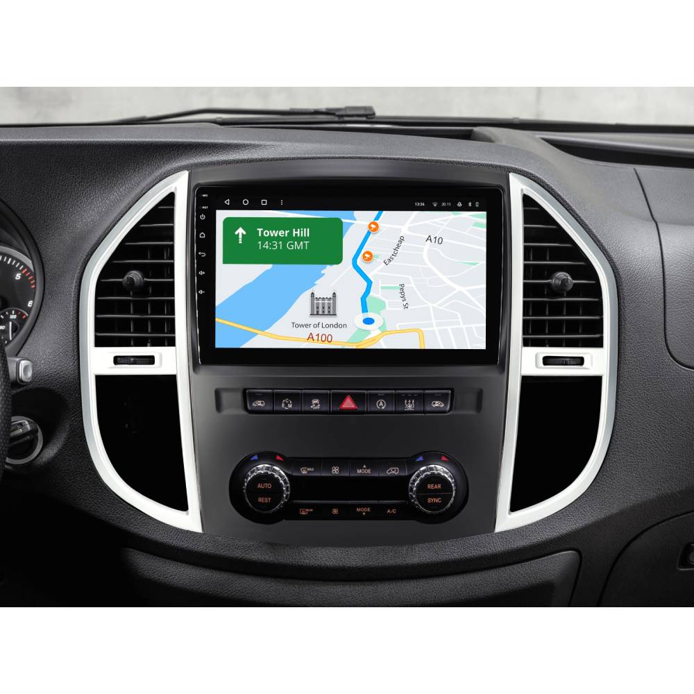 Автомагнітола GAZER T6010-W447 для Mercedes-Benz Vito 3 (W447) 2014-2020 (78914) Марка автомобіля Mercedes