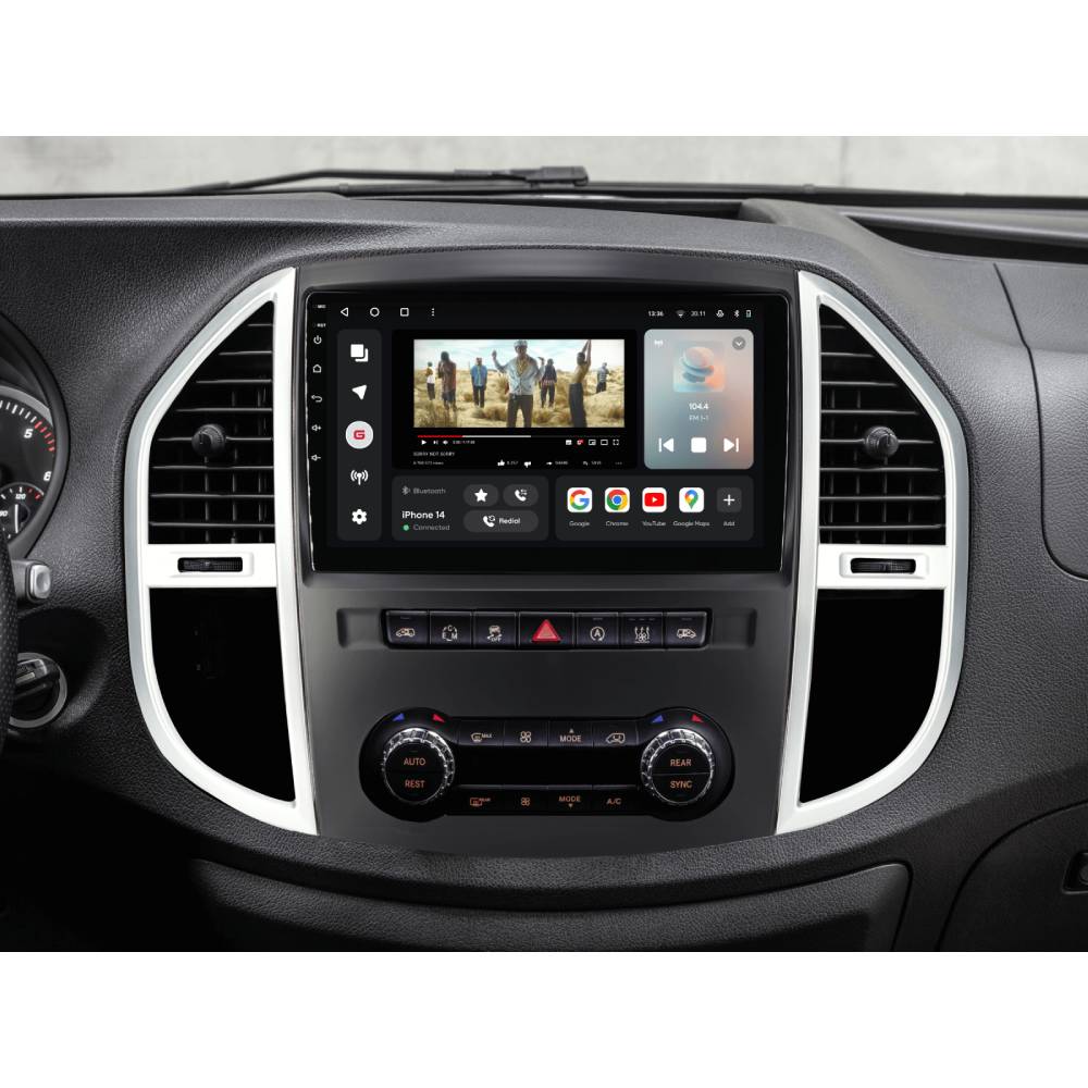Автомагнітола GAZER T6010-W447 для Mercedes-Benz Vito 3 (W447) 2014-2020 (78914) Модель автомобіля Mercedes-Benz Vito 3 (W447) 2014-2020