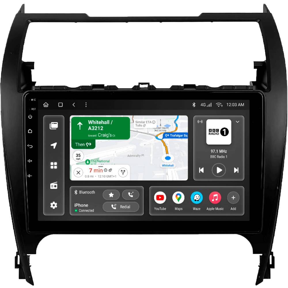 Автомагнітола GAZER T6010-XV50 до Toyota Camry 7 (XV50) (Middle East) 2012-2014 (78946) Автомагнітола GAZER T6010-XV50 до Toyota Camry 7 (XV50) (Middle East) 2012-2014 (78946)