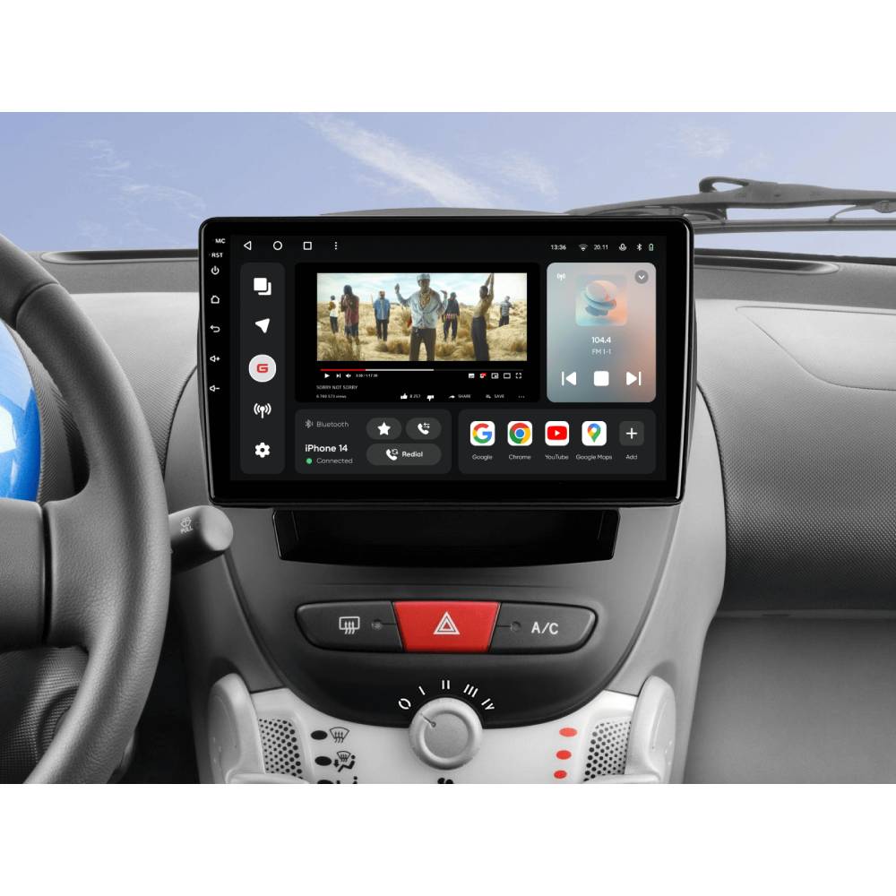 Автомагнитола GAZER T6009-AB10 PRO для Toyota Aygo (AB10) 2005-2014 (79236) Тип устройства мультимедийный центр