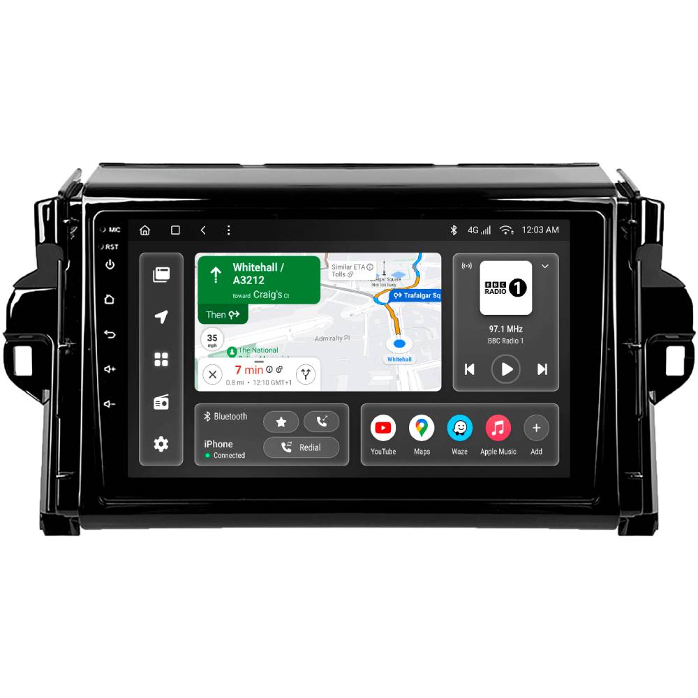 Автомагнітола GAZER T6009-AN150 PRO для Toyota Fortuner 2 (AN150, AN160) 2015-2018 (79258) Автомагнітола GAZER T6009-AN150 PRO для Toyota Fortuner 2 (AN150, AN160) 2015-2018 (79258)