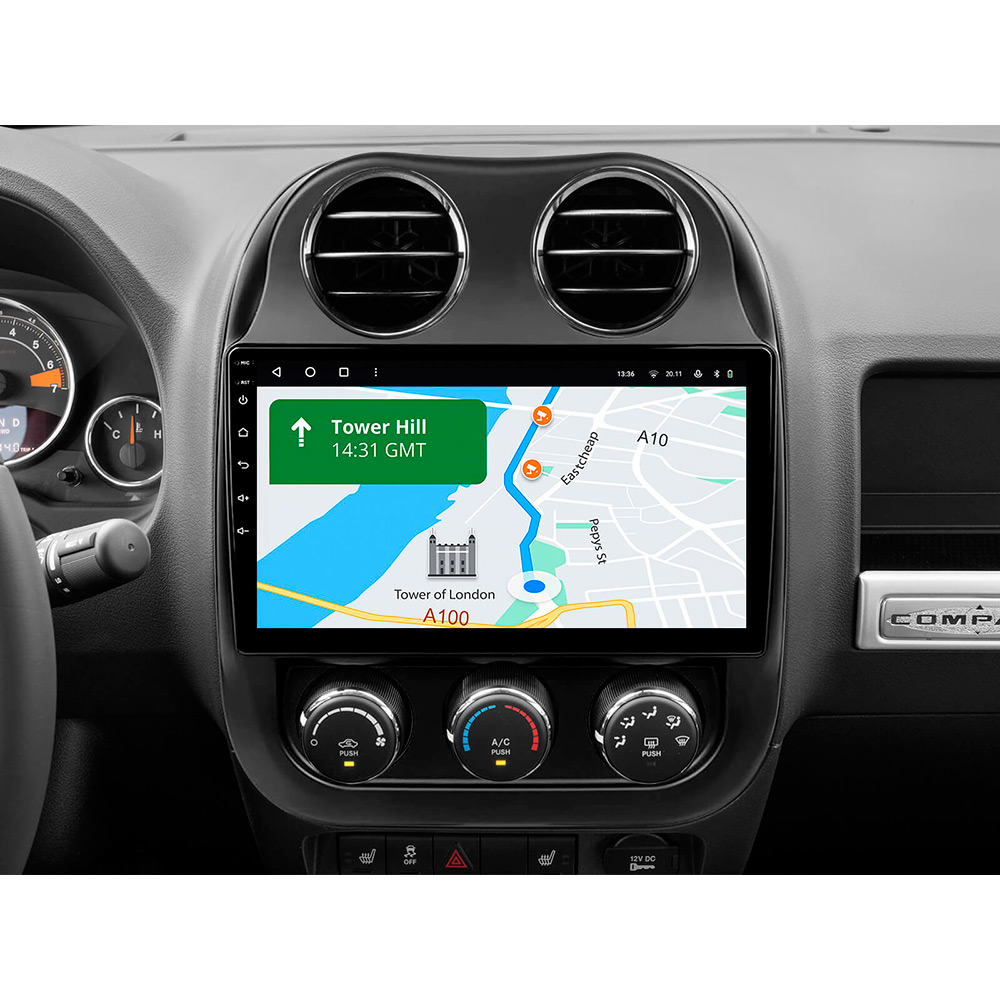 Автомагнитола GAZER T6009-F10/NBT для Jeep Compass 1 (MK49) 2009-2015 Дополнительно CarPlay; Android Auto; Голосовое управление; 4G; 3G; Разделение экрана; Быстрое пробуждение; Поддержка штатных камер; RAM: 2 Гб; ROM: 32 Гб; Внешний микрофон в комплекте; 2x CVBS / AHD 1920x1080, 2x SIM, внутренний и внешний слоты; Антибликовое покрытие