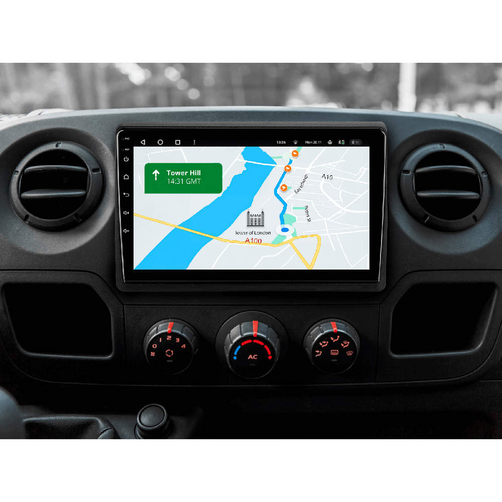 Автомагнитола GAZER T6010-NV400 для Opel Movano 2 2010-2019 Дополнительно CarPlay; Android Auto; Голосовое управление; 4G; 3G; Разделение экрана; Быстрое пробуждение; Поддержка штатных камер; RAM: 2 Гб; ROM: 32 Гб; Внешний микрофон в комплекте; 2x CVBS / AHD 1920x1080, 2x SIM, внутренний и внешний слоты