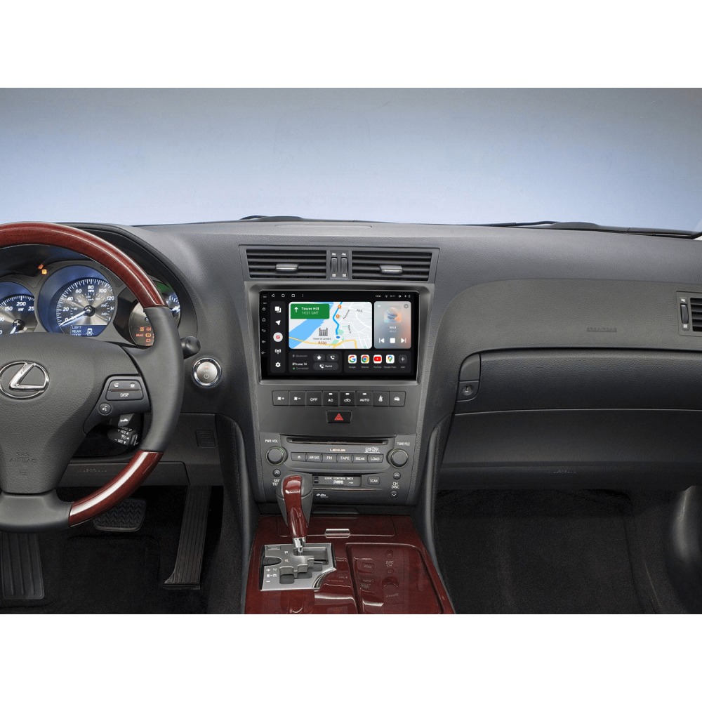 Автомагнітола GAZER T6009-S190 для Lexus GS300 GS350 GS400 GS430 GS450h GS460 3 (S190) Тип пристрою мультимедійний центр