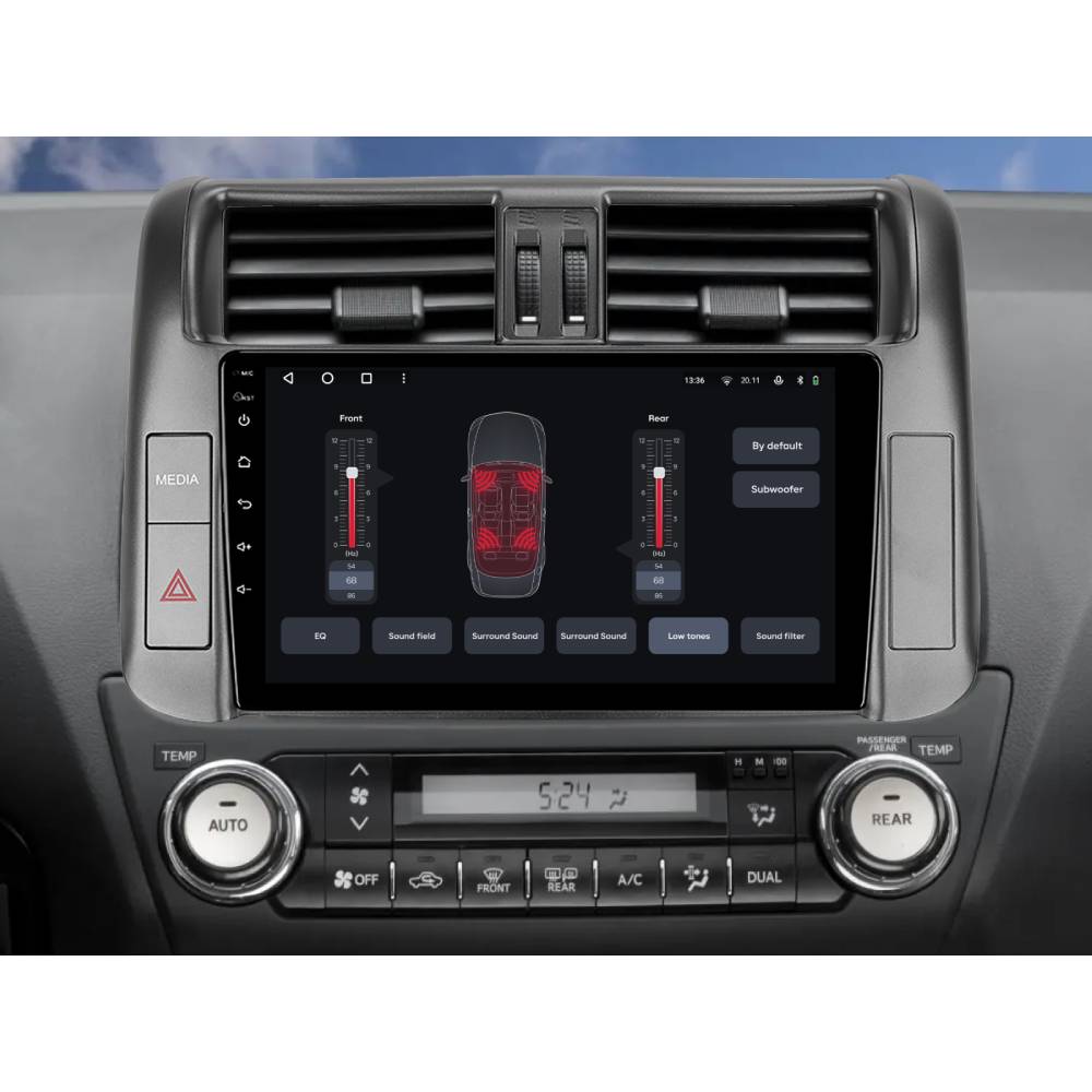 Автомагнітола GAZER T6009-J150/L для Toyota Land Cruiser Prado 4 (J150) 2009-2013 (79646) Тип пристрою мультимедійний центр