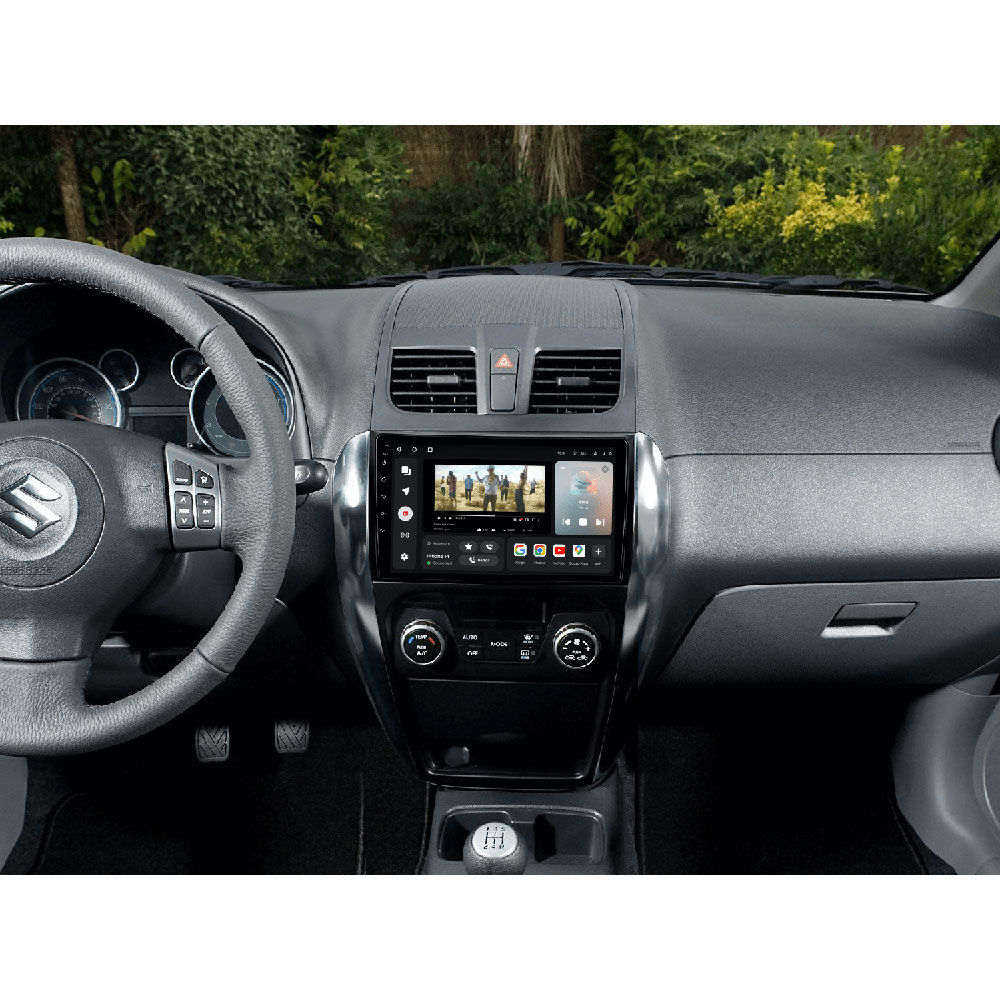 Зовнішній вигляд Автомагнітола GAZER T6009-GY PRO для Suzuki SX4 1 (GY) 2006-2014