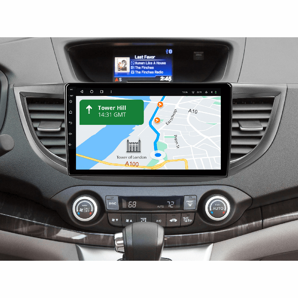 Автомагнітола GAZER T6010-RM/L для Honda CR-V 4 (RM, RE) 2011-2018 Додатково CarPlay; Android Auto; Голосове керування; 4G; 3G; Розділення екрану; Швидке пробудження; Підтримка штатних камер; RAM: 2 Гб; ROM: 32 Гб; Зовнішній мікрофон у комплекті; 2x CVBS/AHD 1920x1080, 2x SIM, внутрішній та зовнішній слоти