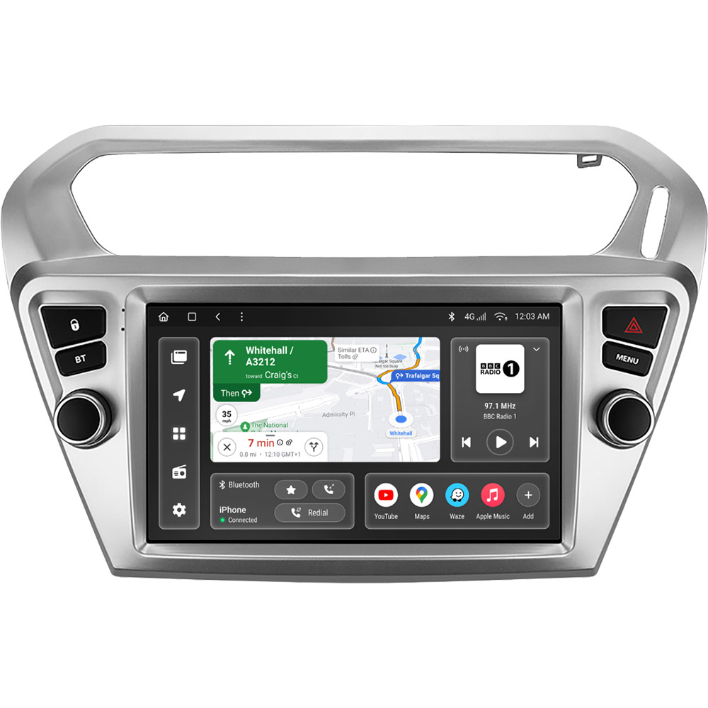 Автомагнітола GAZER T6009-ELS PRO для Peugeot 301 2012-2016 (79468) Автомагнітола GAZER T6009-ELS PRO для Peugeot 301 2012-2016 (79468)