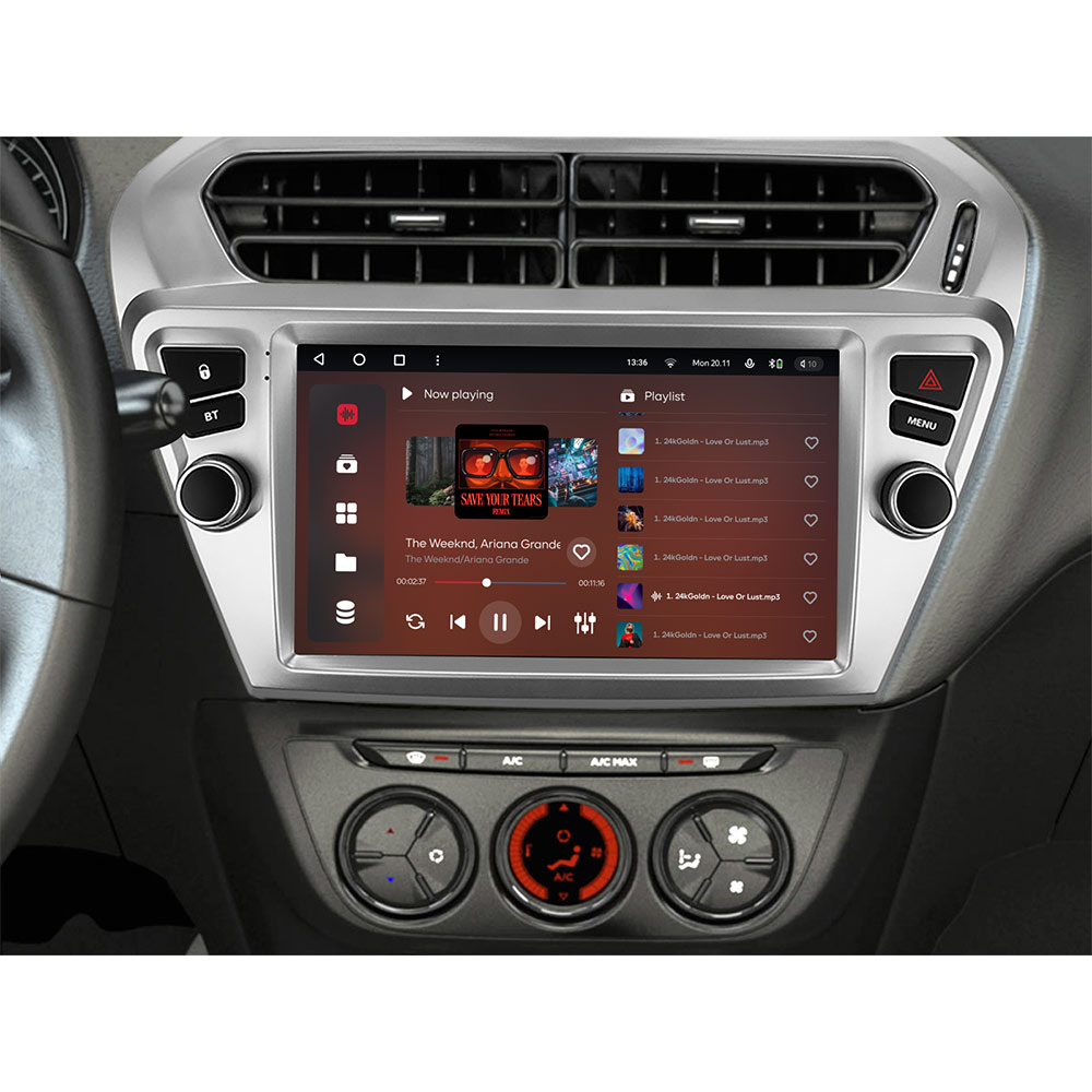 Зовнішній вигляд Автомагнітола GAZER T6009-ELS PRO для Peugeot 301 2012-2016 (79468)