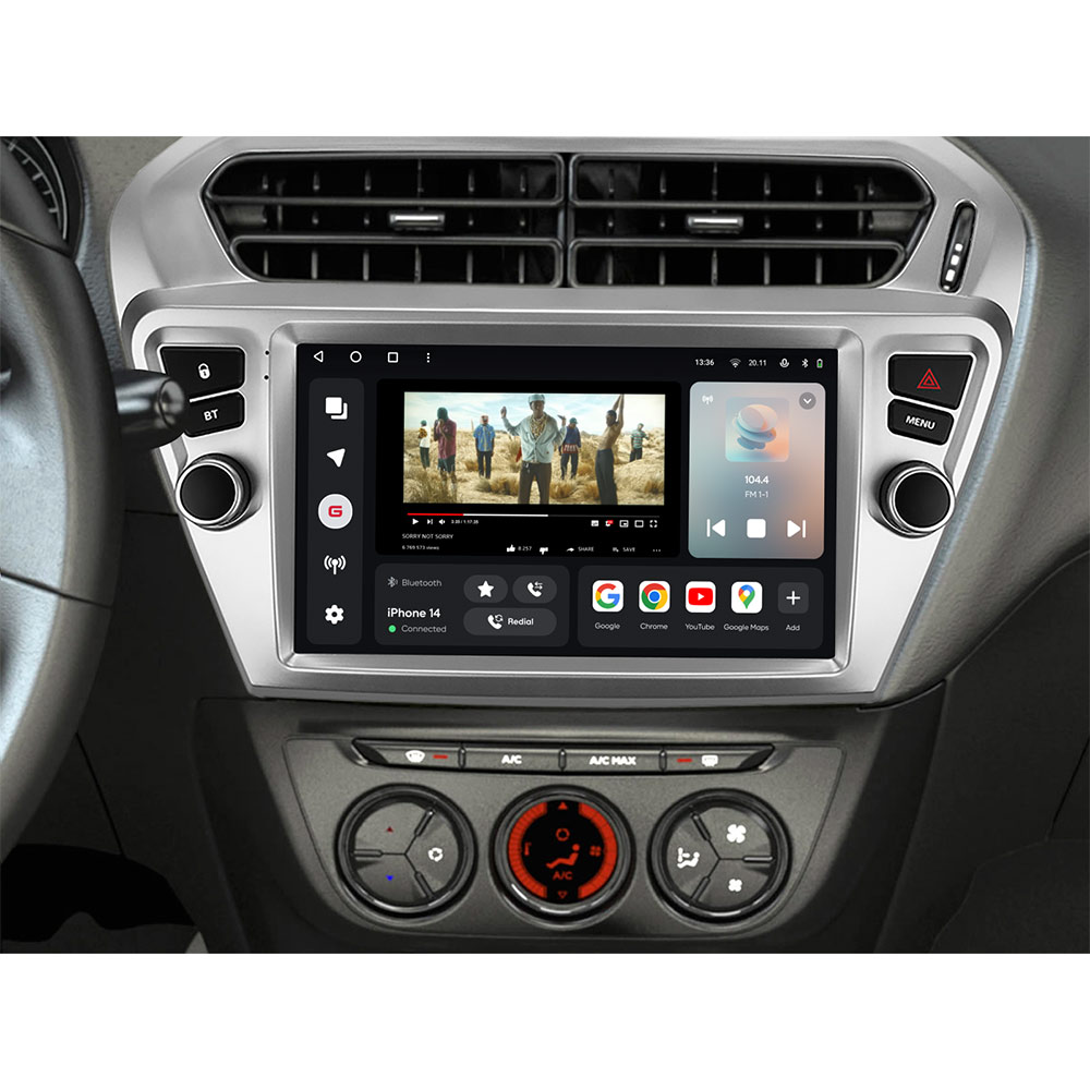 Фото Автомагнітола GAZER T6009-ELS PRO для Peugeot 301 2012-2016 (79468)