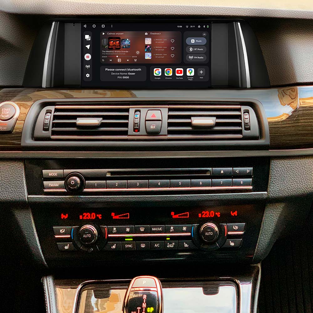 Автомагнитола GAZER T6009-F10/NBT PRO для BMW 5 Series NBT (F10) 2013-2017 (79482) Марка автомобиля BMW