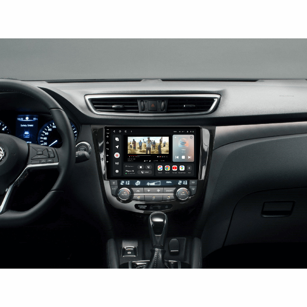 Автомагнитола GAZER T6010-T32/L для Nissan X-Trail 3, Qashqai 2 (Manual air conditioning) Тип устройства мультимедийный центр