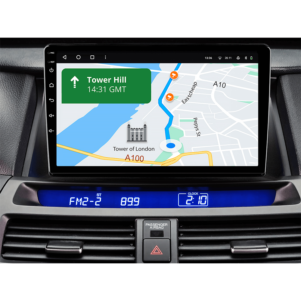 Автомагнітола GAZER T6010-TF1 для Honda Crosstour 1 (TF) 2009-2015 Додатково CarPlay; Android Auto; Голосове керування; 4G; 3G; Розділення екрану; Швидке пробудження; Підтримка штатних камер; RAM: 2 Гб; ROM: 32 Гб; Зовнішній мікрофон у комплекті; 2x CVBS/AHD 1920x1080, 2x SIM, внутрішній та зовнішній слоти