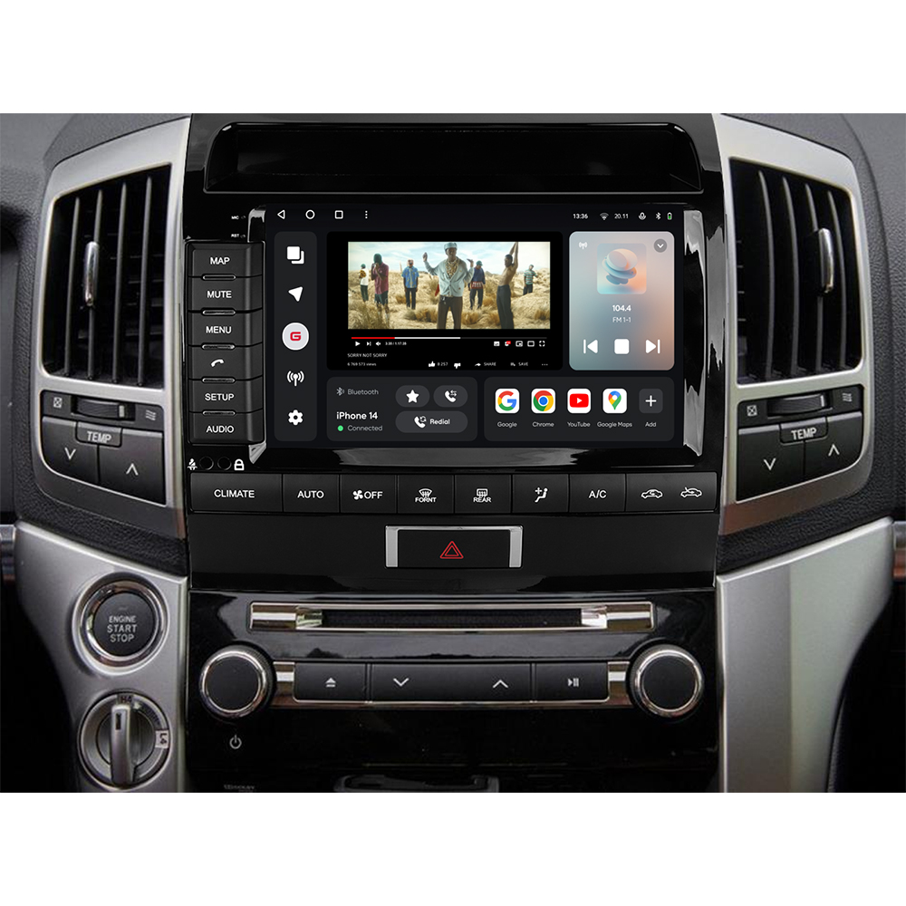 Автомагнітола GAZER T6010-TJ200 для Toyota Land Cruiser 200 (J200) 2007-2015 Тип пристрою мультимедійний центр
