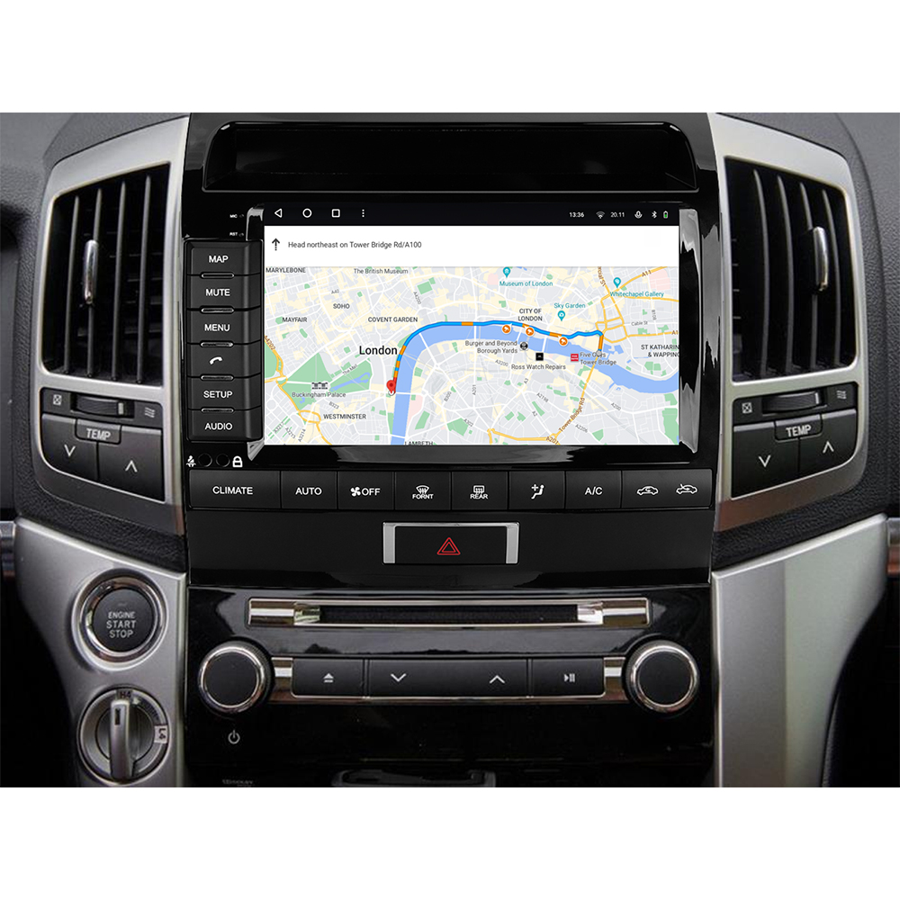 Фото Автомагнітола GAZER T6010-TJ200 для Toyota Land Cruiser 200 (J200) 2007-2015