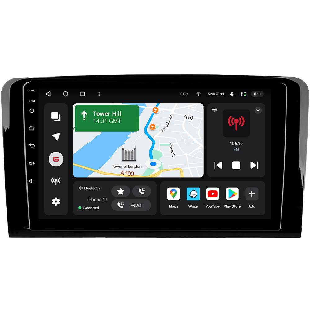 Автомагнітола GAZER T6009-W164 PRO для Mercedes-Benz ML, GL, ML350, GL320 (W164, X164) (80026) Автомагнітола GAZER T6009-W164 PRO для Mercedes-Benz ML, GL, ML350, GL320 (W164, X164) (80026)