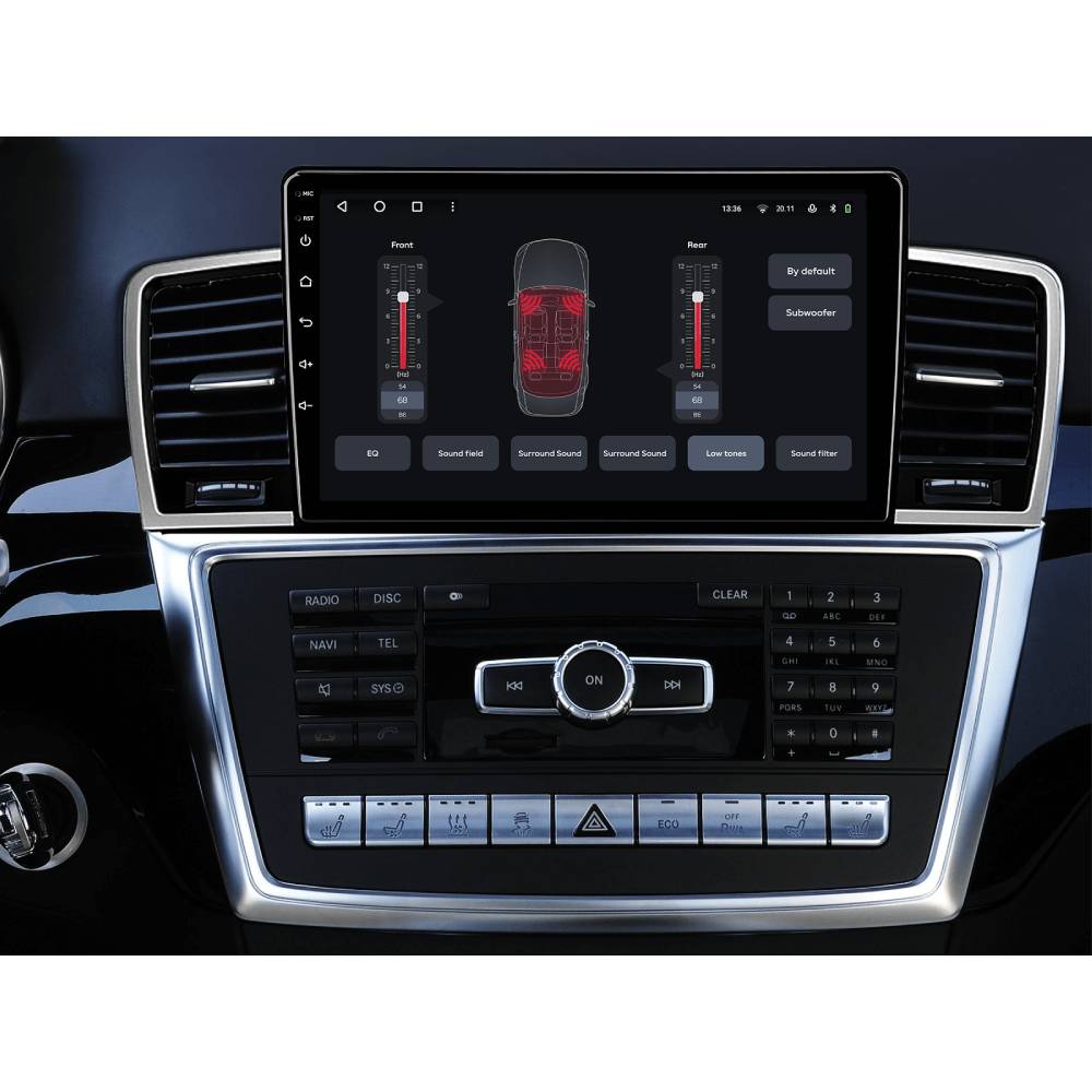 Автомагнітола GAZER T6009-W166 PRO для Mercedes-Benz ML, (W166) 2011-2015 (80028) Модель автомобіля Mercedes-Benz ML, (W166) 2011-2015
