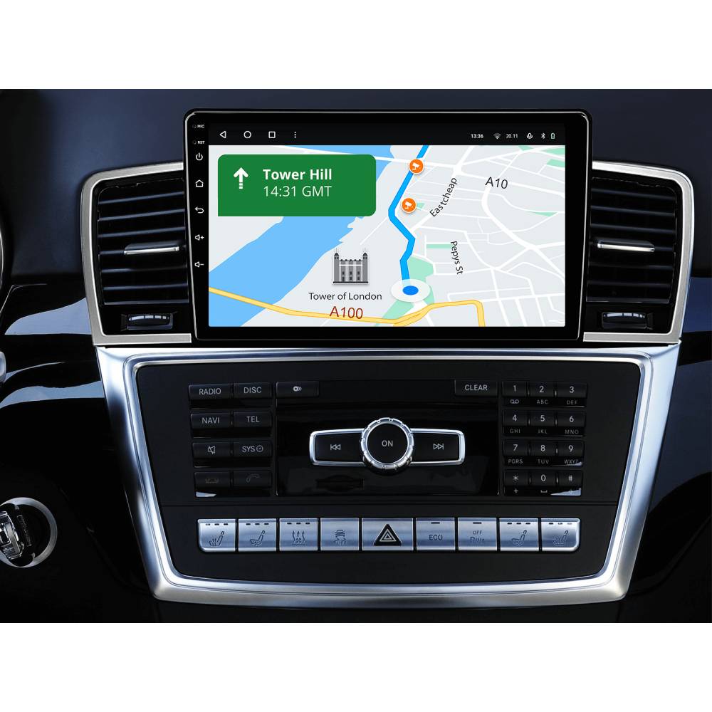 Автомагнітола GAZER T6009-W166 PRO для Mercedes-Benz ML, (W166) 2011-2015 (80028) Марка автомобіля Mercedes