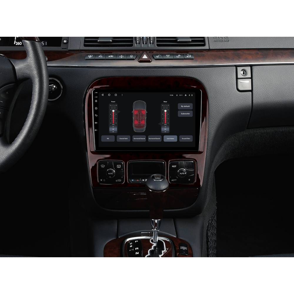 Автомагнітола GAZER T6009-W220 PRO для Mercedes-Benz S-Class (W220) 1998-2005 (80040) Модель автомобіля Mercedes-Benz S-Class (W220) 1998-2005