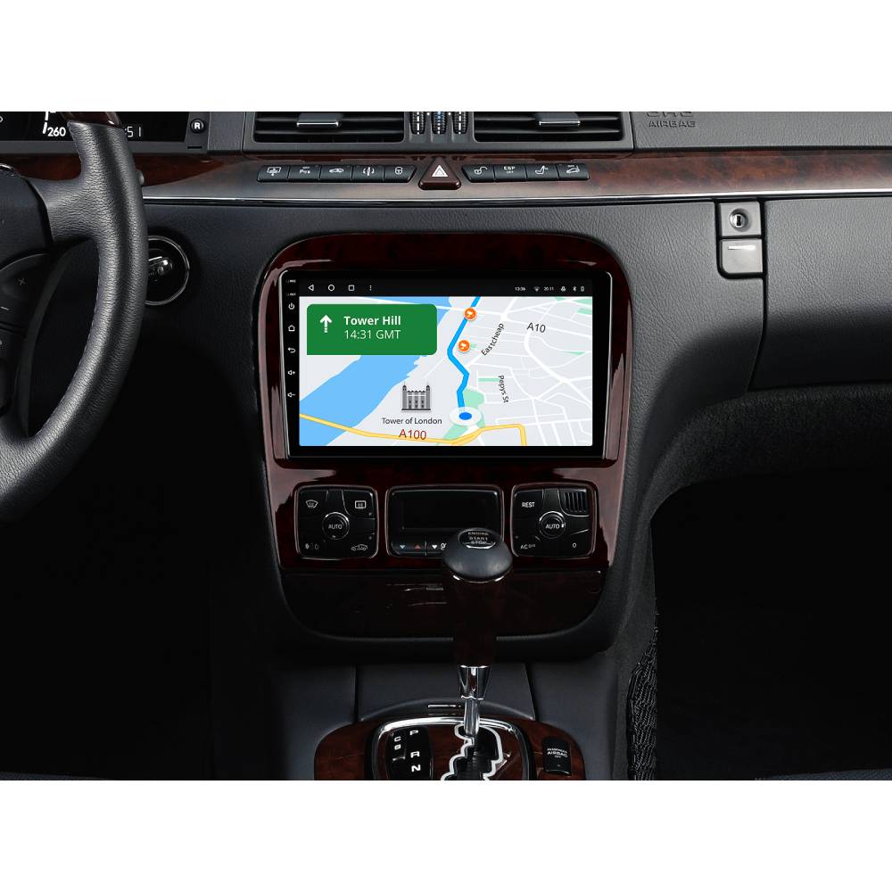 Автомагнітола GAZER T6009-W220 PRO для Mercedes-Benz S-Class (W220) 1998-2005 (80040) Марка автомобіля Mercedes