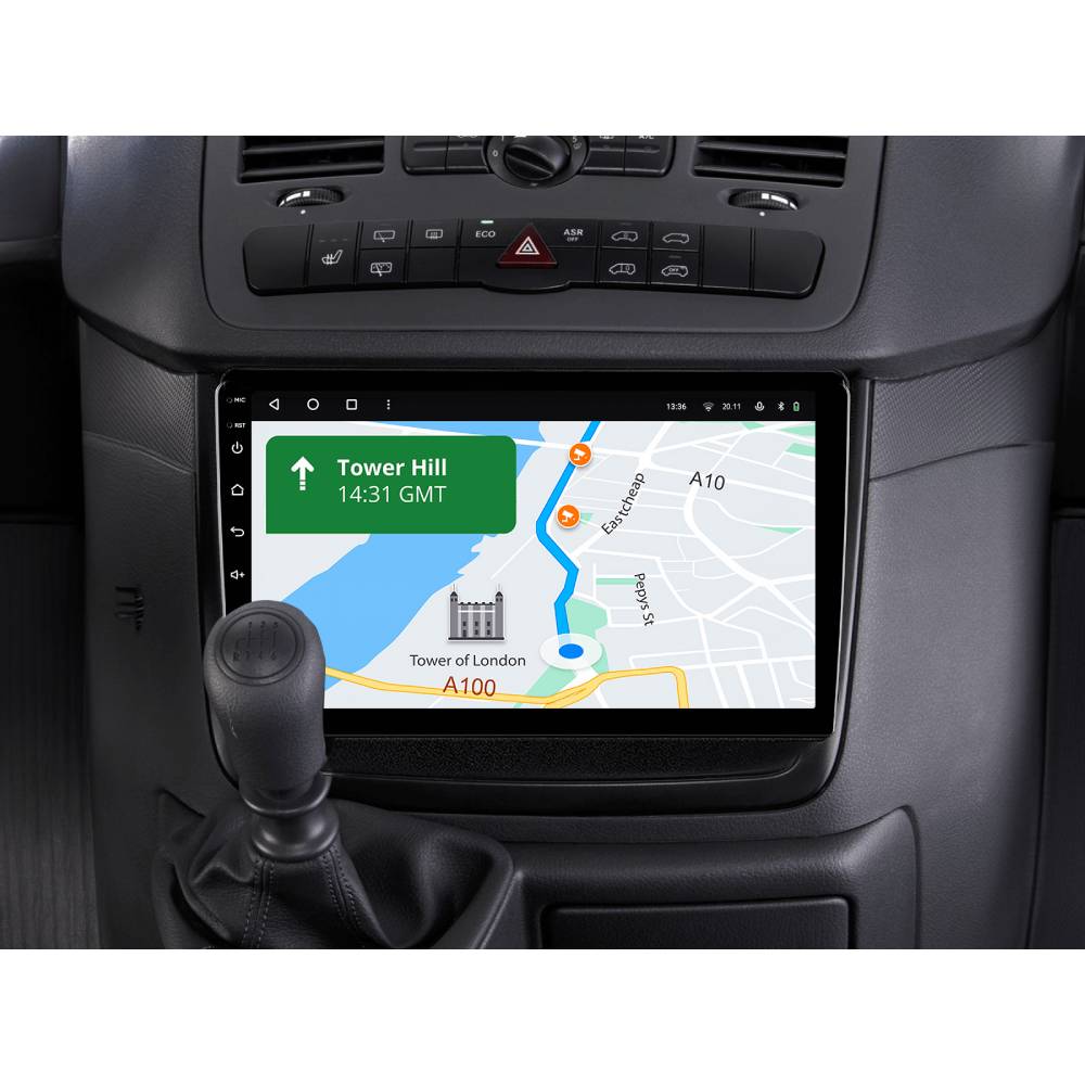 Автомагнітола GAZER T6009-W639 PRO для Mercedes-Benz Vito (W639) 2010-2015 (80050) Марка автомобіля Mercedes