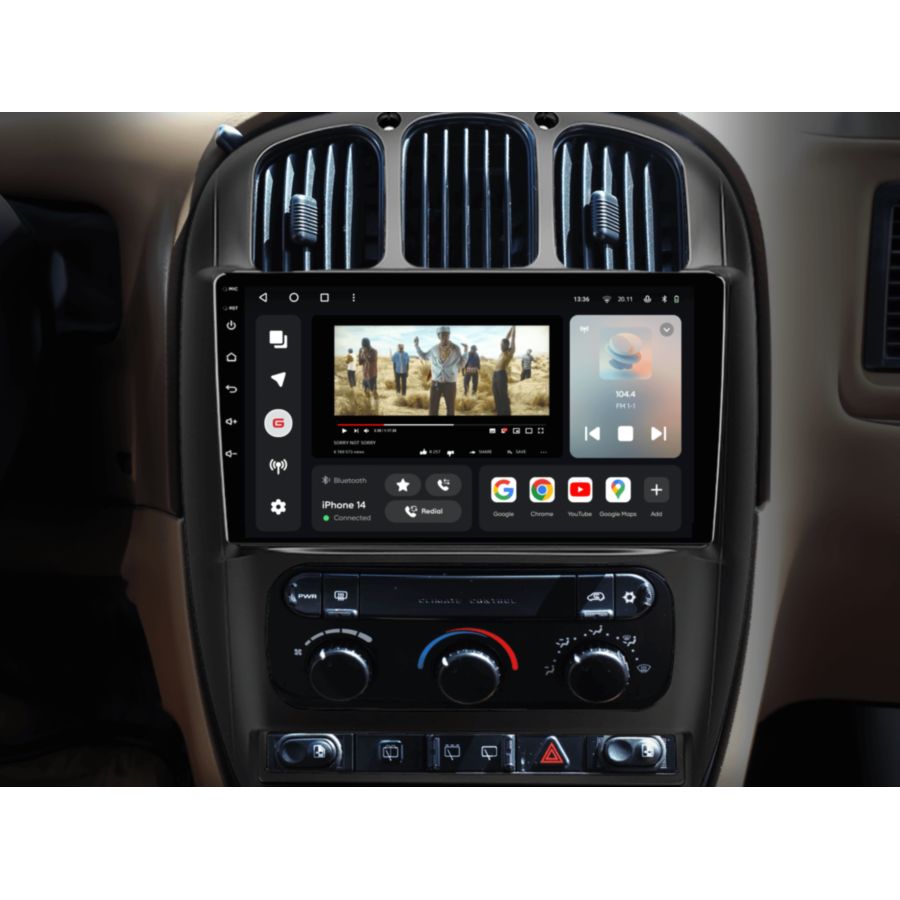 Фото Автомагнитола GAZER T6010-CRS/L PRO (80287)