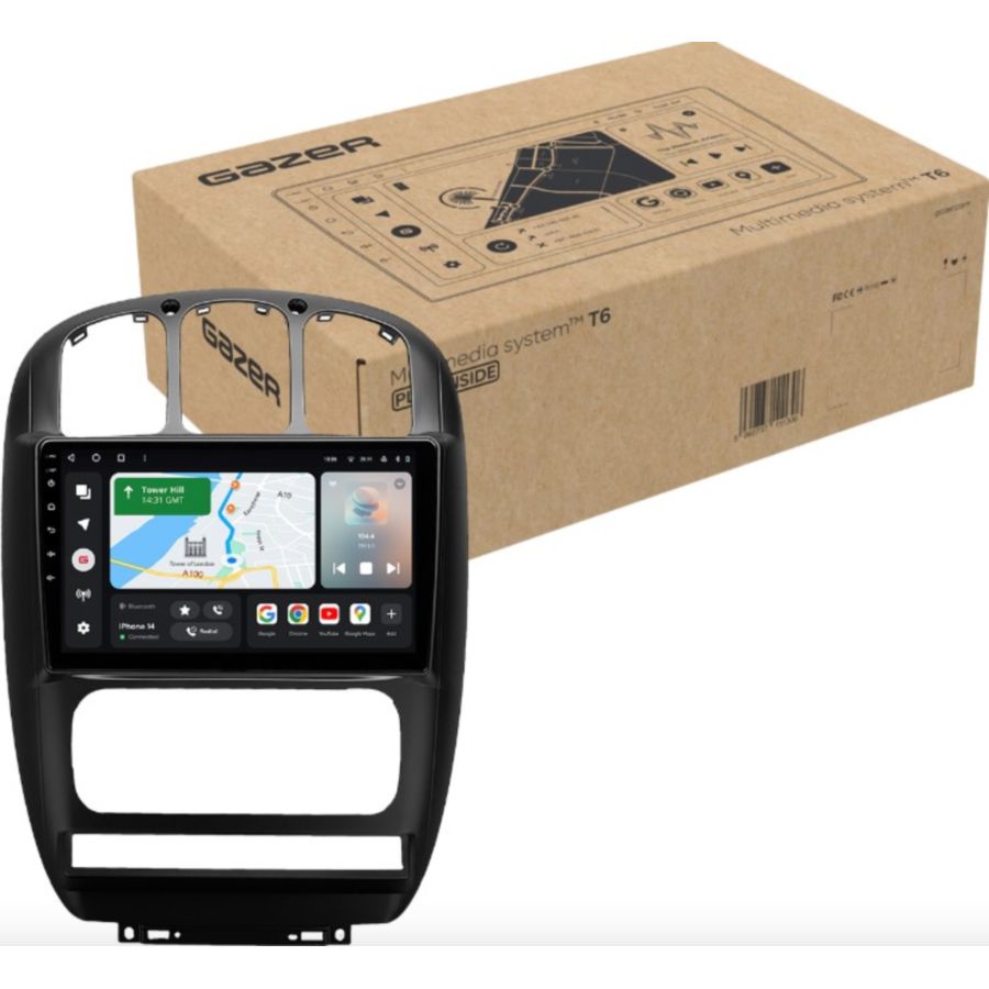 В интернет магазине Автомагнитола GAZER T6010-CRS/L PRO (80289)