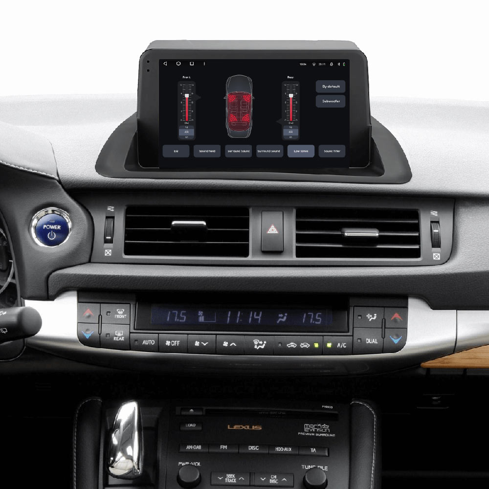 Внешний вид Автомагнитола GAZER T6009-ZWA10 PRO для Lexus CT CT200 CT200h 2010-2018 (80203)