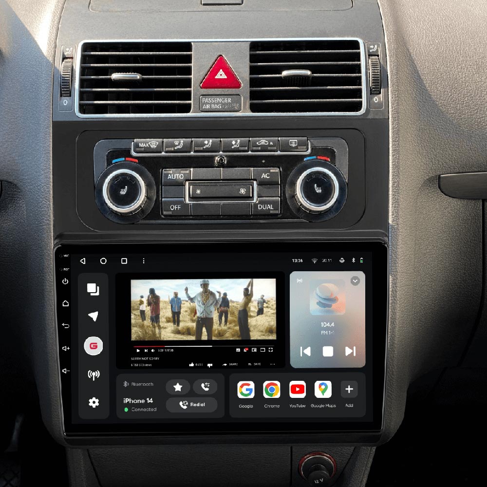 Фото Автомагнитола GAZER T6010-1TF PRO для Volkswagen Touran 1 1T 2010-2015 (80211)