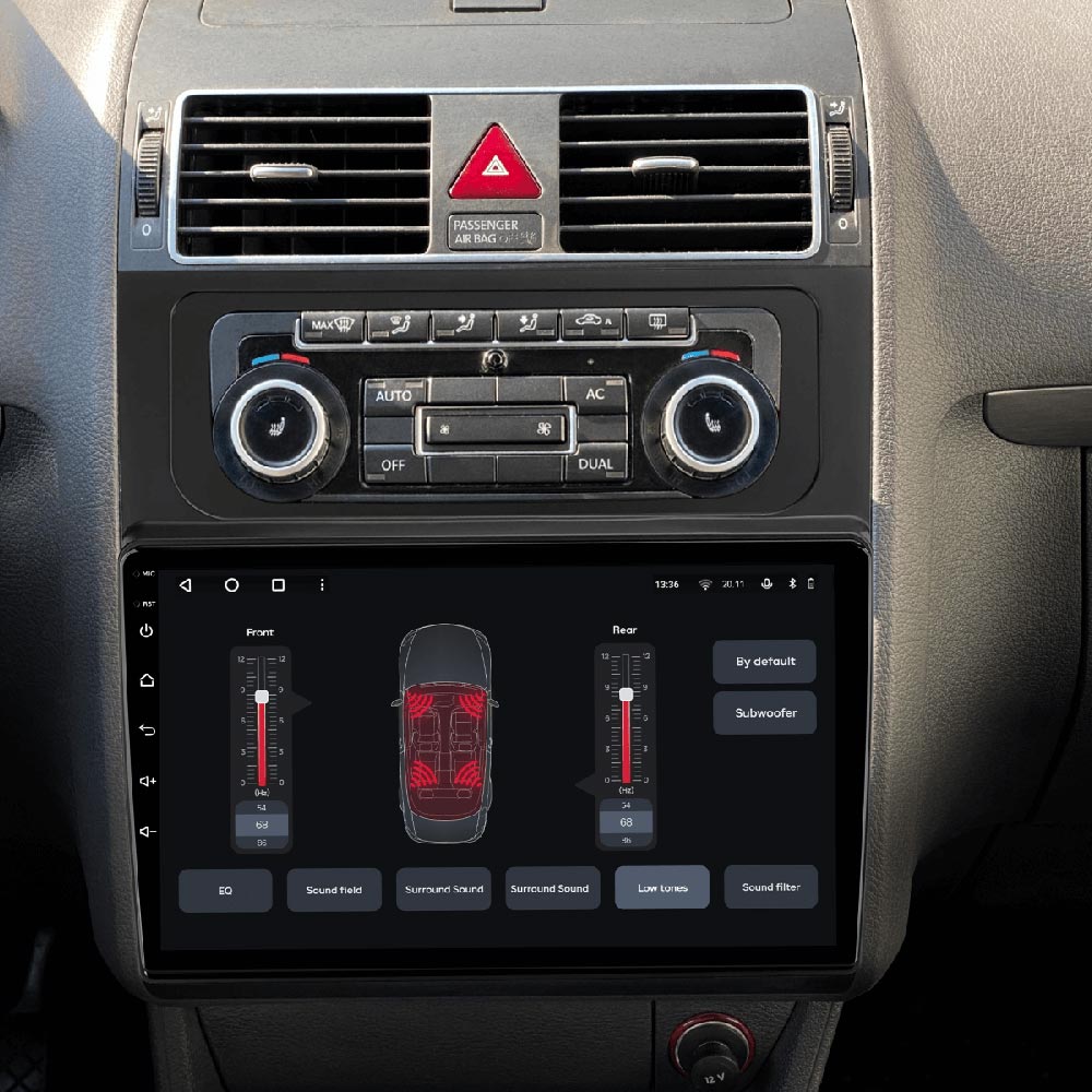 Внешний вид Автомагнитола GAZER T6010-1TF PRO для Volkswagen Touran 1 1T 2010-2015 (80211)
