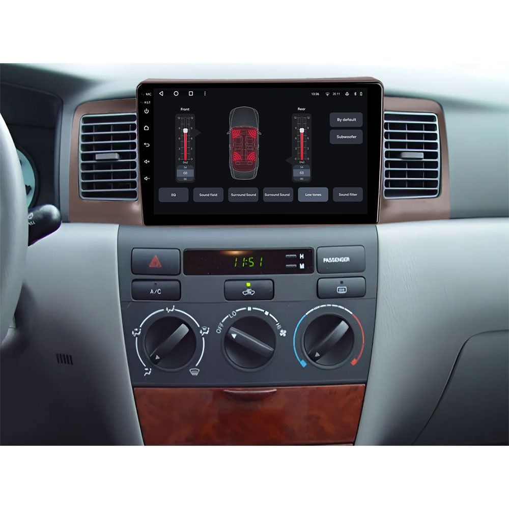 Автомагнітола GAZER T6009-E120 PRO для Toyota Corolla 9 E120 E130 2000-2004 (79436) Марка автомобіля Toyota
