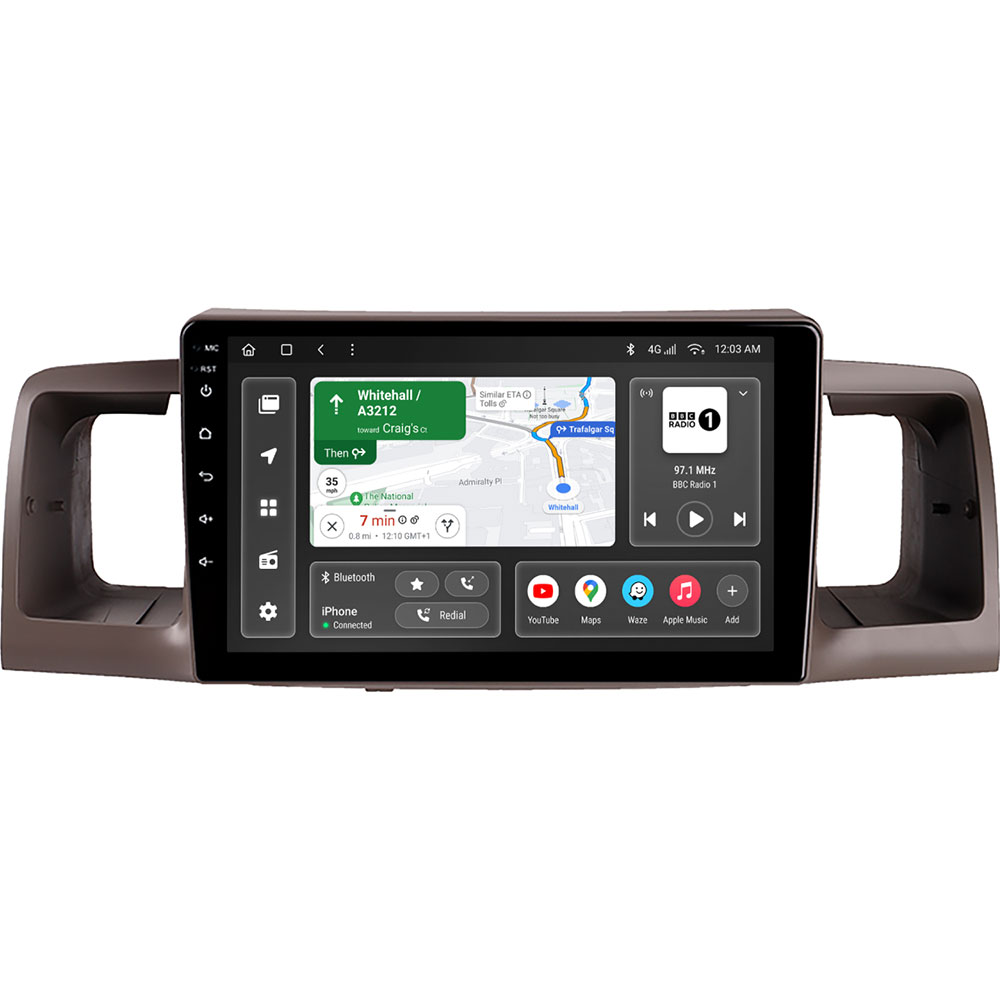Автомагнітола GAZER T6009-E120 PRO для Toyota Corolla 9 E120 E130 2000-2004 (79436) Автомагнітола GAZER T6009-E120 PRO для Toyota Corolla 9 E120 E130 2000-2004 (79436)