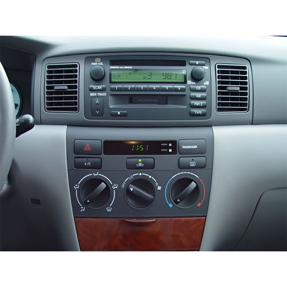 Автомагнітола GAZER T6009-E120 PRO для Toyota Corolla 9 E120 E130 2000-2004 (79436) Модель автомобіля Toyota Corolla 9 E120 E130 2000-2004