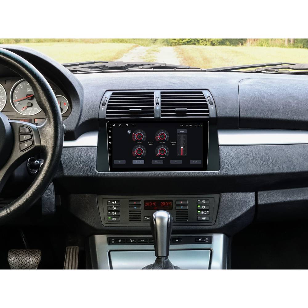 Изображение Автомагнитола GAZER T6009-E39 PRO для BMW 5 Series E39 X5 E53 1999-2006 (79450)