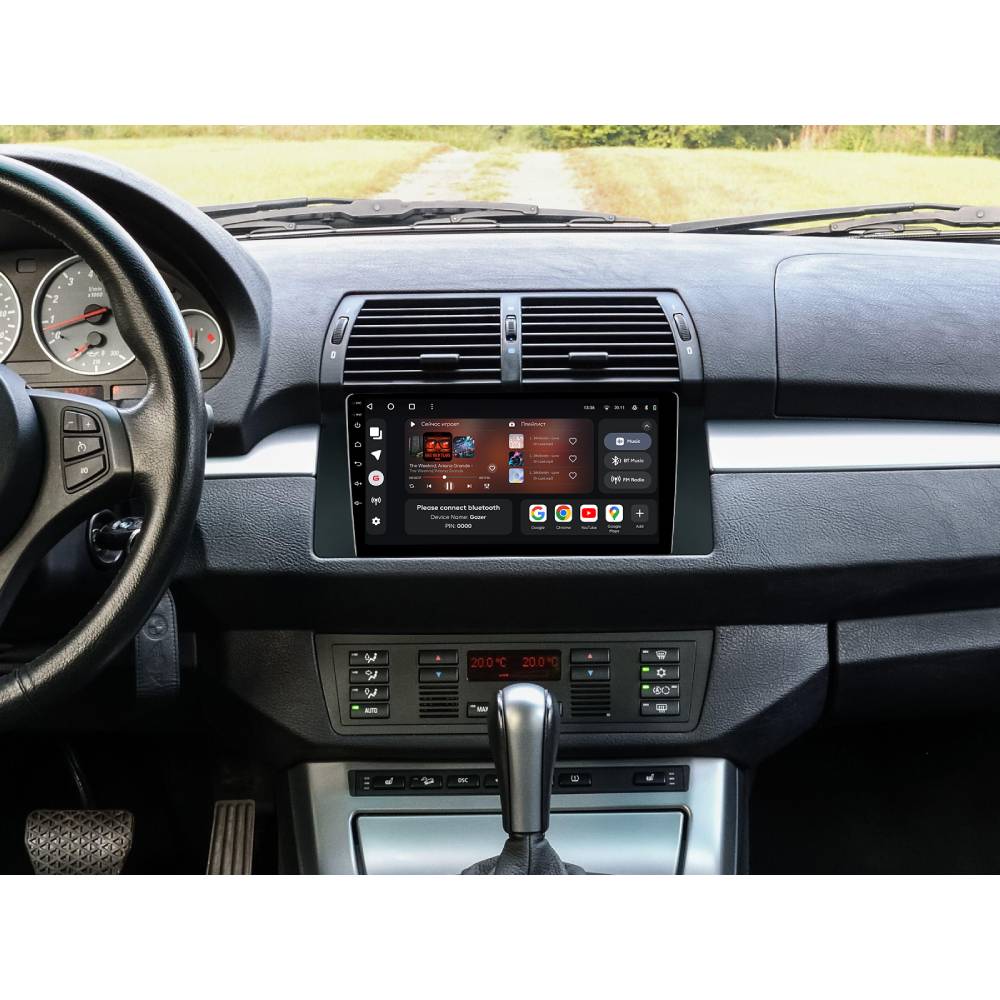 Заказать Автомагнитола GAZER T6009-E39 PRO для BMW 5 Series E39 X5 E53 1999-2006 (79450)