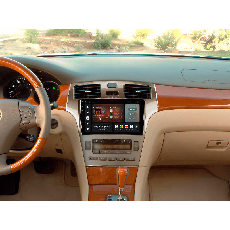 Внешний вид Автомагнитола GAZER T6009-LXV30 PRO для Lexus ES300 ES330 XV30 2001-2006 (79740)