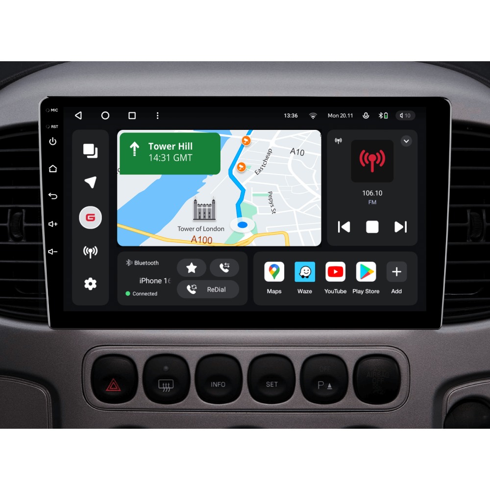 Автомагнітола GAZER T6009-BA PRO для Ford EcoSport 2017-2021 (79300) Модель автомобіля Ford EcoSport 2017-2021