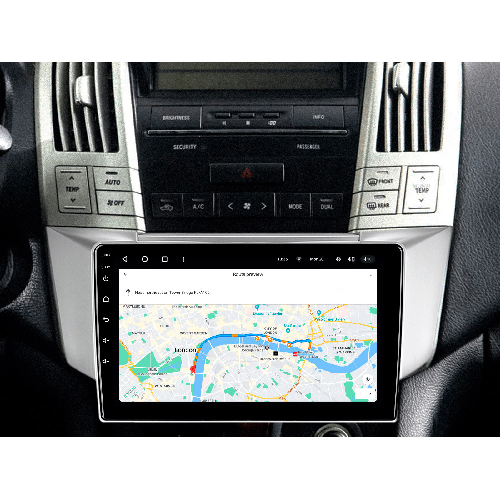 Изображение Автомагнитола GAZER T6009-XU30 PRO для Toyota Harrier 2 XU30 2003-2009 (80140)