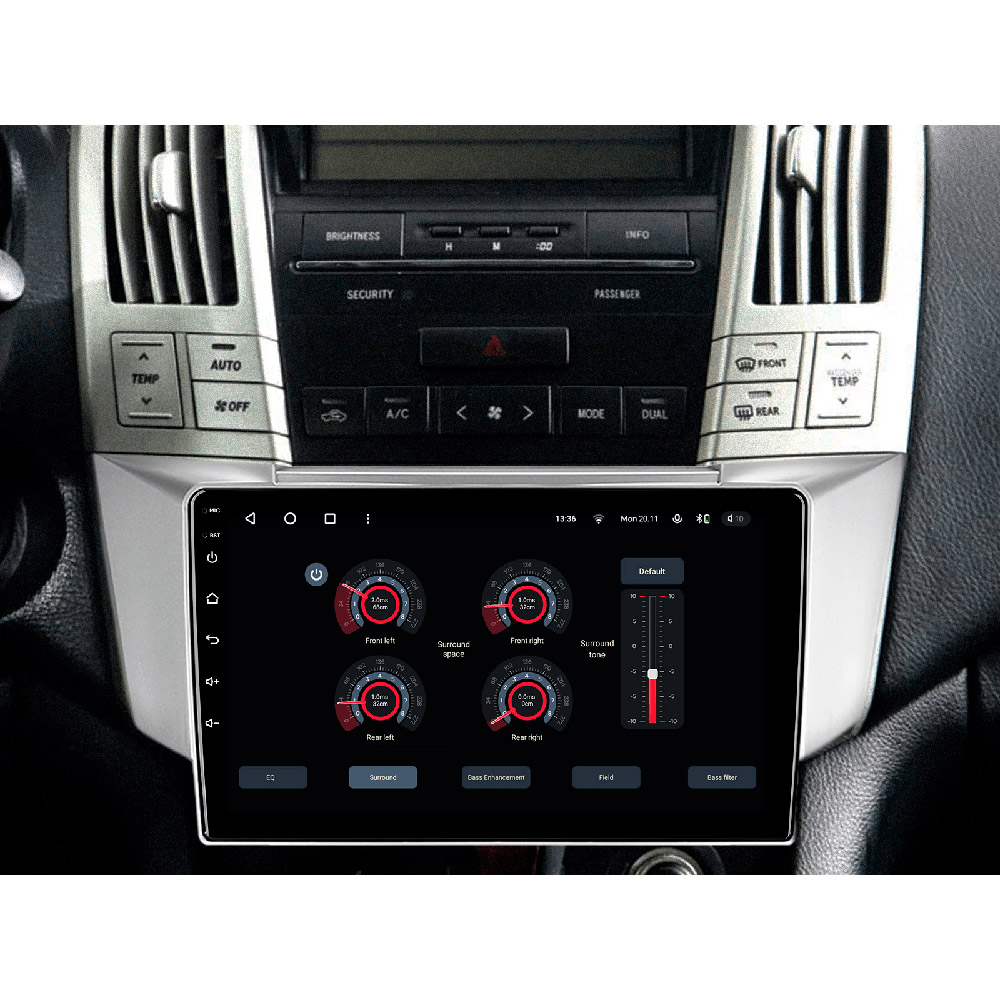 Фото Автомагнитола GAZER T6009-XU30 PRO для Toyota Harrier 2 XU30 2003-2009 (80140)