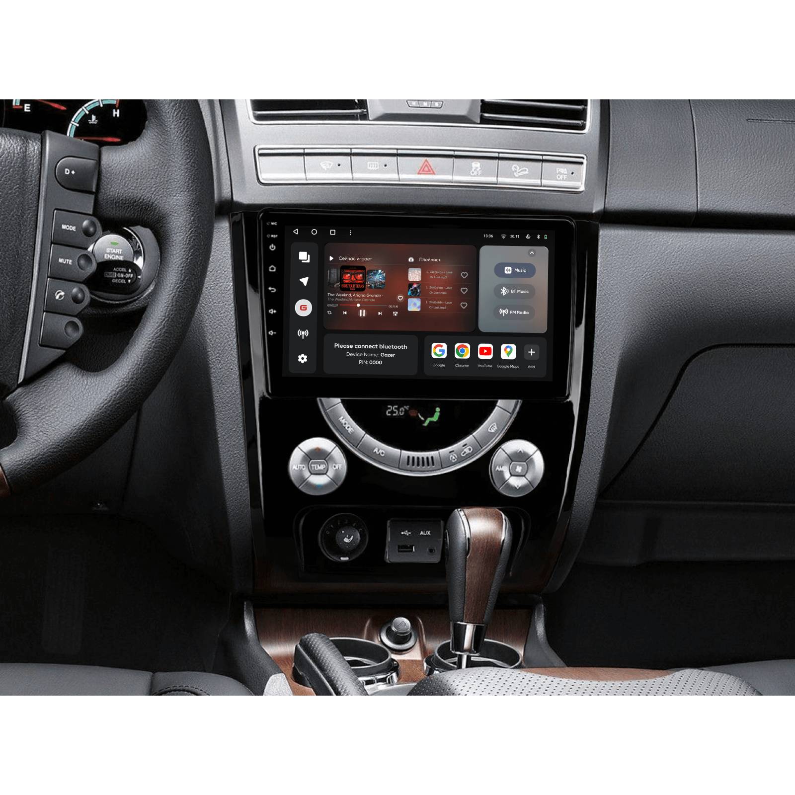 Автомагнитола GAZER T6009-Y290 PRO для SsangYong Rexton 1 Y290 2012-2017 (80165) Марка автомобиля SsangYong