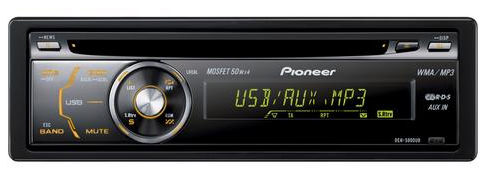 АвтоРесиверCD/MP3 PIONEER DEH-5000UB