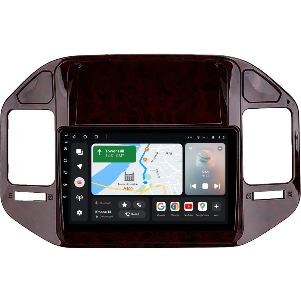 Автомагнітола GAZER T6009-V60 PRO для Mitsubishi Pajero 3 1999-2006 (80010) Автомагнітола GAZER T6009-V60 PRO для Mitsubishi Pajero 3 1999-2006 (80010)