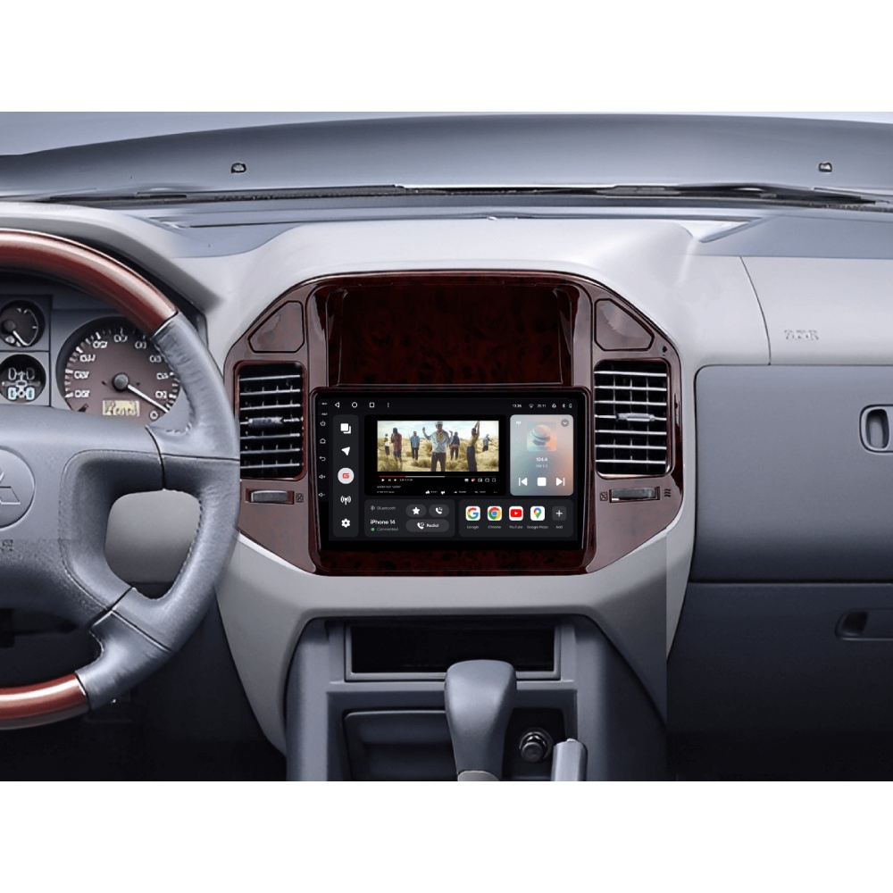 Автомагнітола GAZER T6009-V60 PRO для Mitsubishi Pajero 3 1999-2006 (80010) Модель автомобіля Mitsubishi Pajero 3 (V70, V60) 1999-2006
