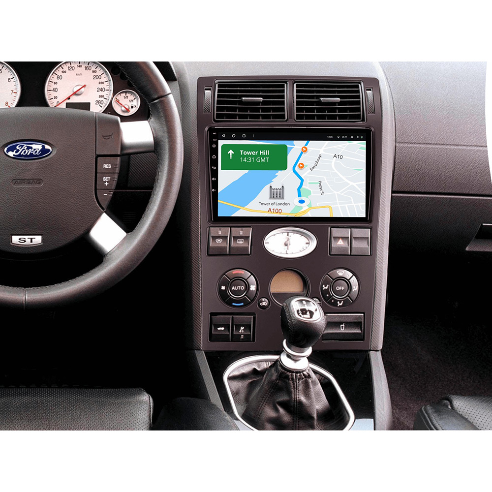 Автомагнітола GAZER T6009-CD132 PRO для Ford Mondeo 2 2000-2007 Додатково CarPlay; Android Auto; Мікрофон; Голосове керування; 4G (LTE); 3G; GPS модуль; Матриця: QLED; ОЗП: 4 Гб; Вбудована пам'ять: 64 Гб; Розділення екрану; Швидке пробудження; Голосове керування; Підтримка IPAS, PDC, TPMS; Підтримка штатних камер